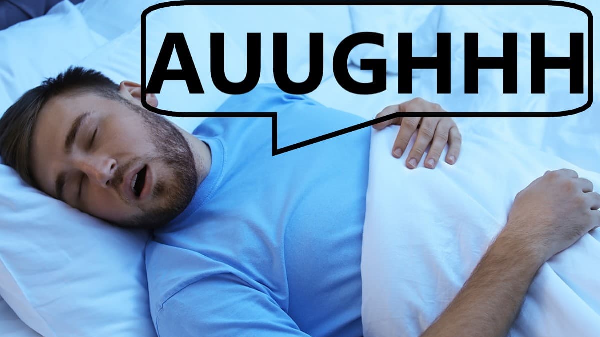 AUUGHHH!! Snoring Sound meme template - AUUGHHH Snoring