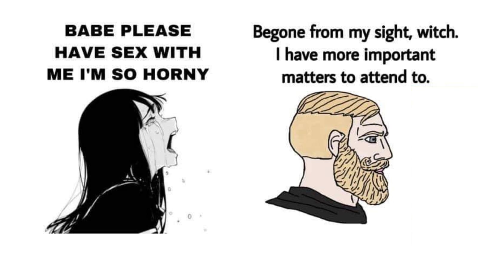 Babe Please Stop meme template - Babe Please Stop