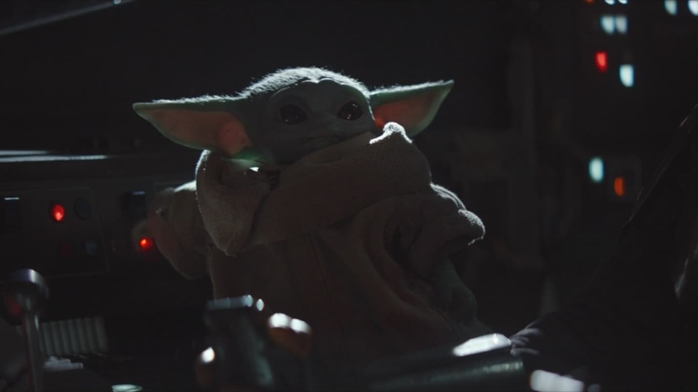 Baby Yoda Turns On the Music meme template - Baby Yoda Music