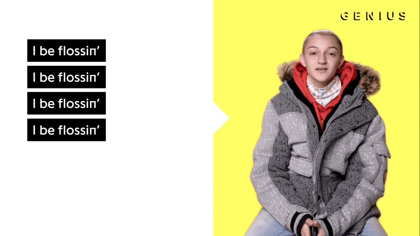Backpack Kid's Genius "Flossin" Performance / I Be Flossin' meme template - Backpack Kid