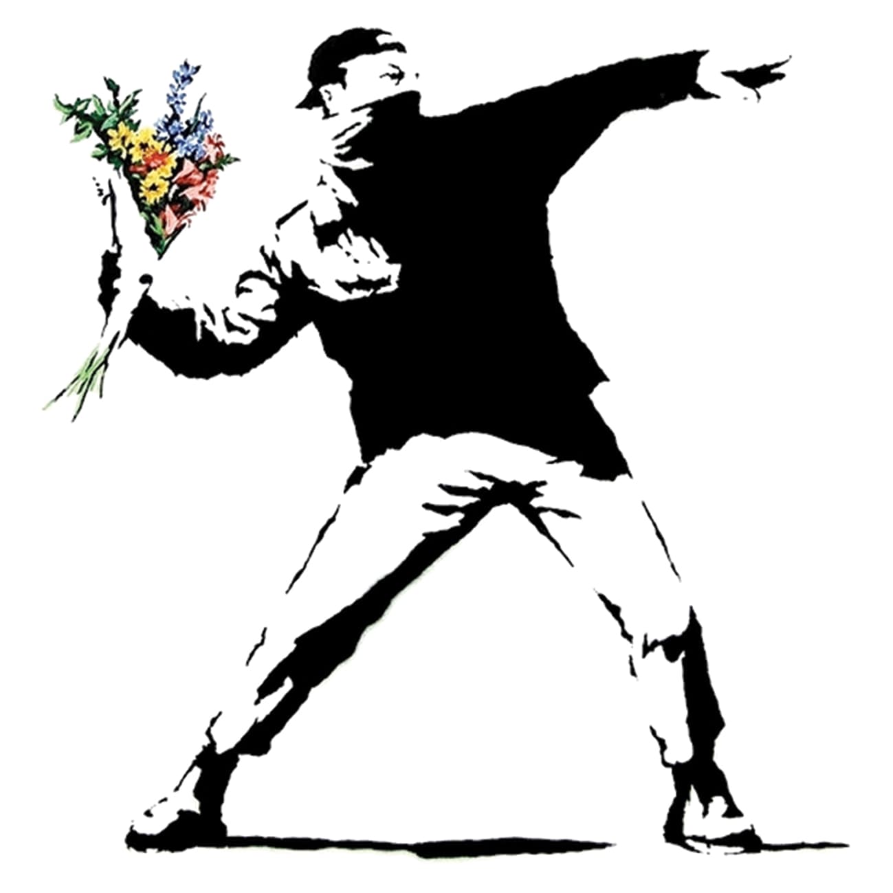 Banksy meme template - Banksy