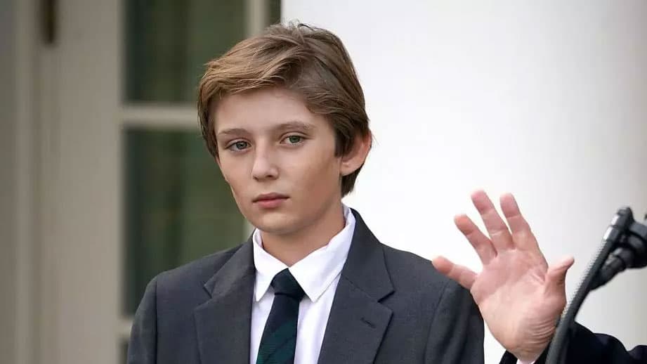 Barron Trump meme template - Barron Trump