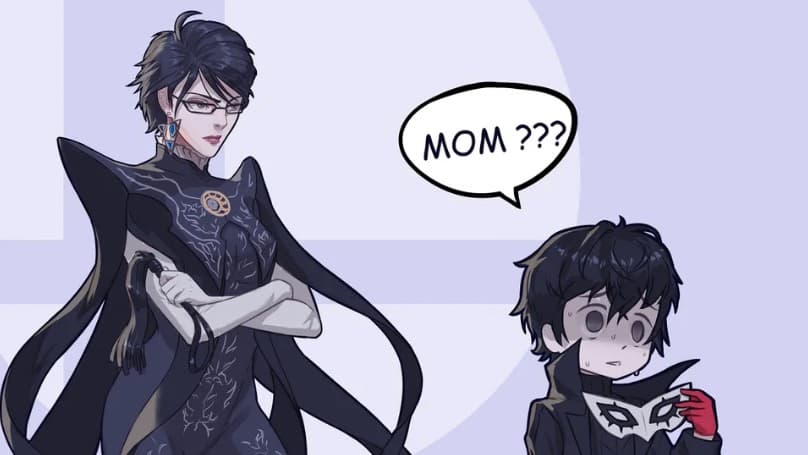 Bayonetta as Joker's Mom meme template - Bayonetta as Joker's Mom