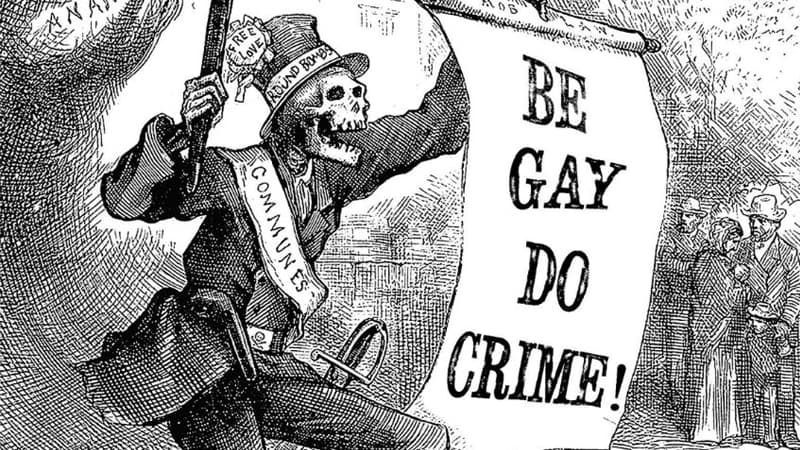 Be Gay Do Crime meme template - Be Gay Do Crime Maker