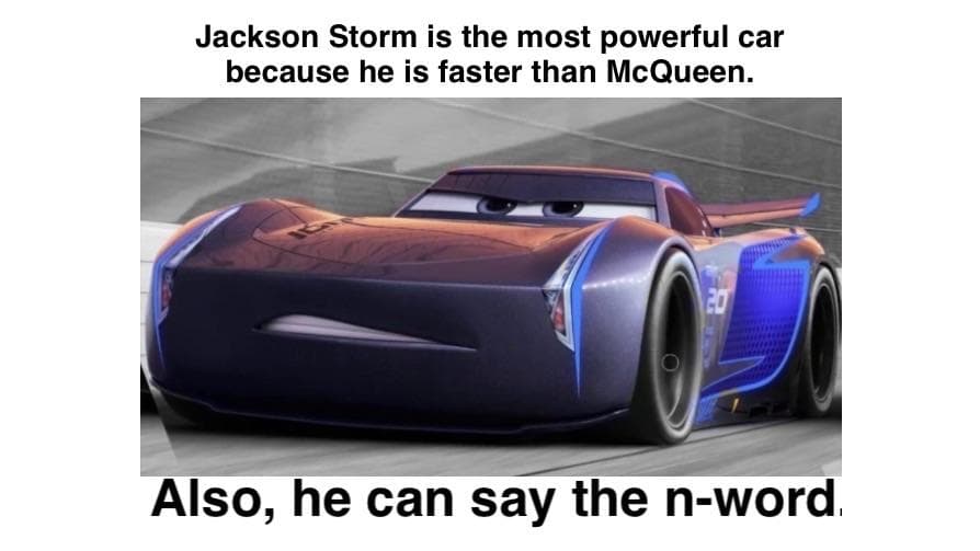 Because He Can Say the N-Word meme template - Because He Can Say the N-Word