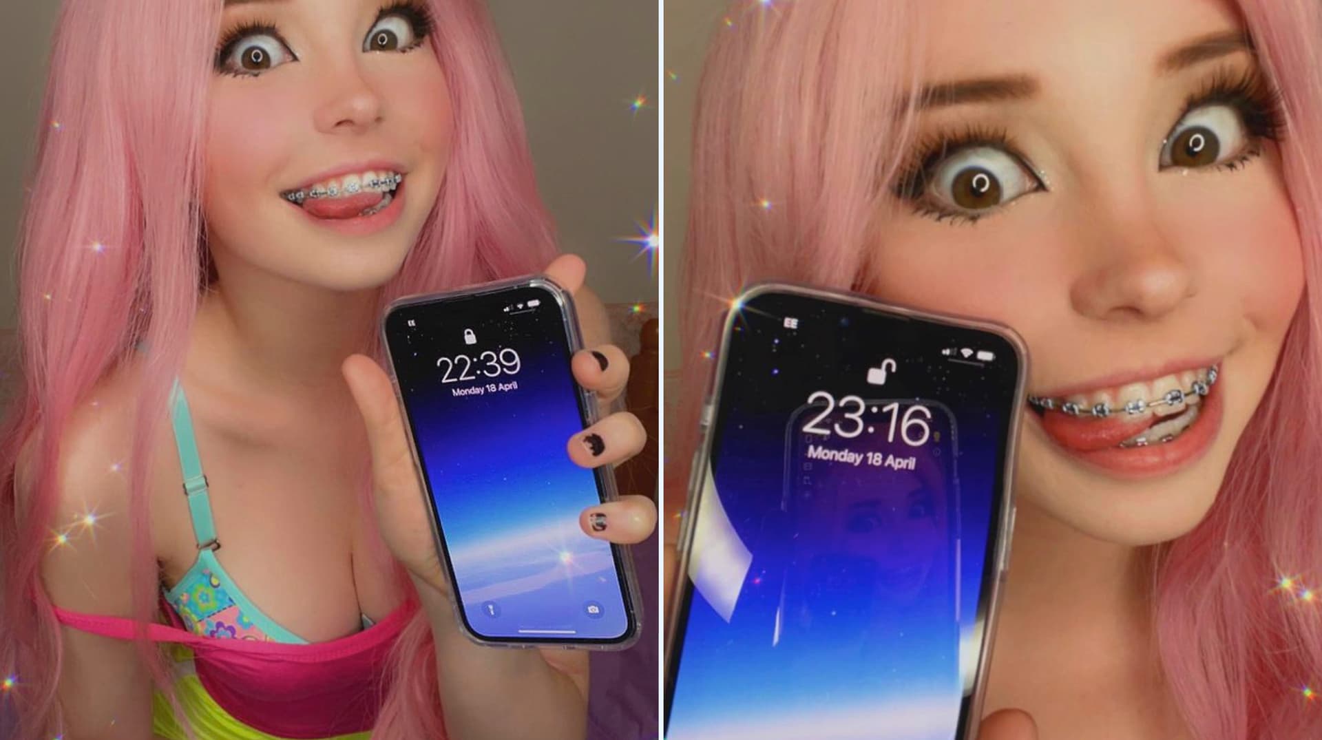 Belle Delphine's 2022 Return meme template - Belle Delphine 2022 Return
