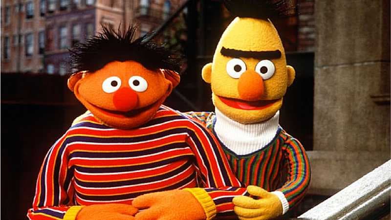 Bert and Ernie Sexual Orientation Controversy meme template - Bert and Ernie Controversy
