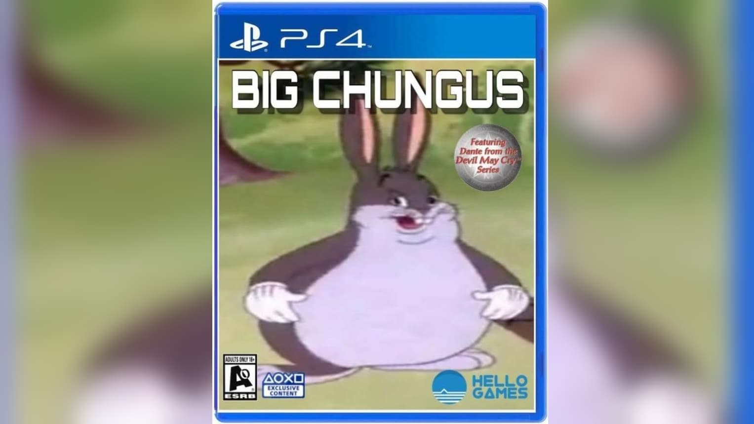 Big Chungus meme template - Big Chungus