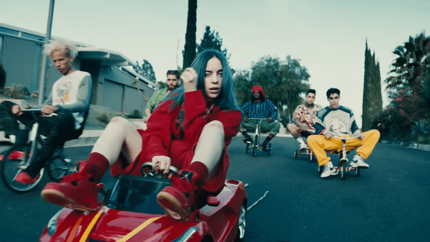 Billie Eilish's "Bad Guy" meme template - Billie Eilish Bad Guy