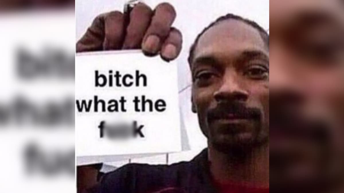 Bitch What The Fuck meme template - Bitch What The Fuck