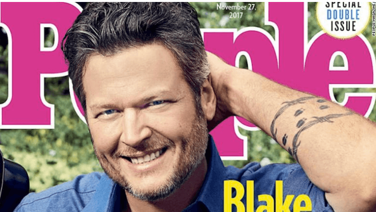 Blake Shelton Named Sexiest Man Alive meme template - Blake Shelton