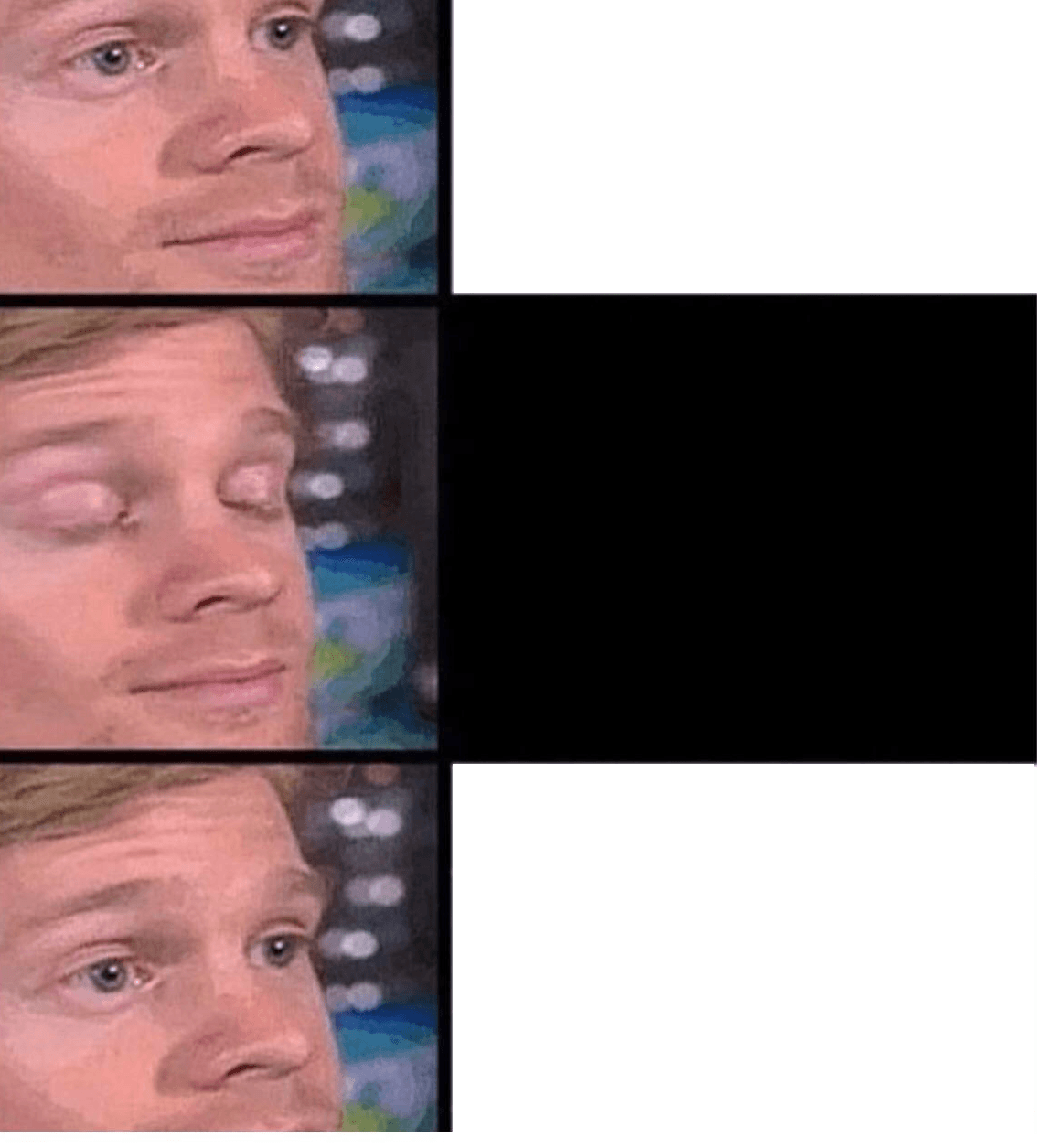 blinking guy vertical blank