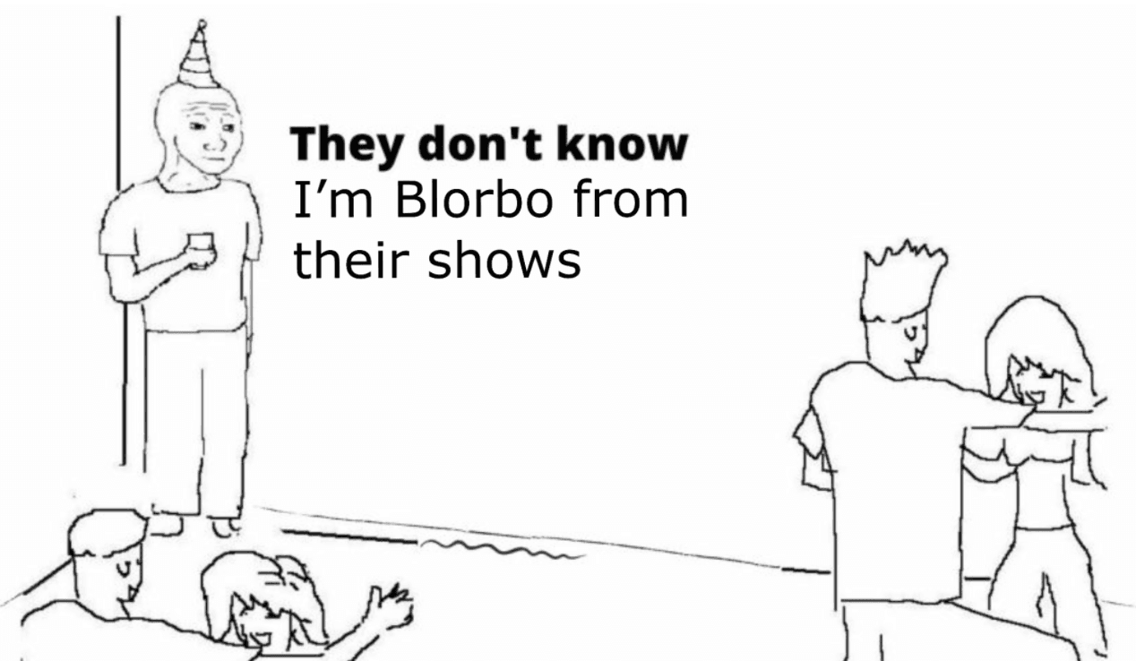 Blorbo From My Shows meme template - Blorbo From My Shows