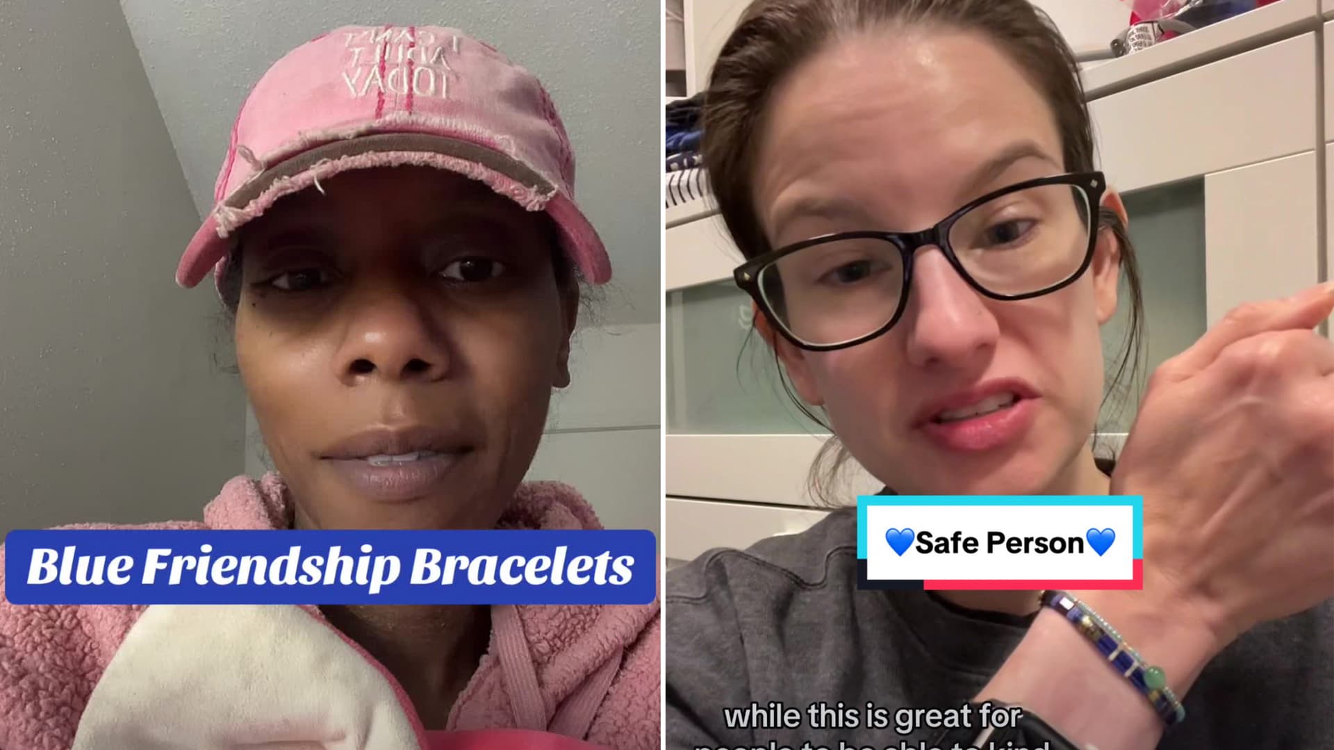 Blue Friendship Bracelet Movement meme template - Blue Friendship Bracelet Movement