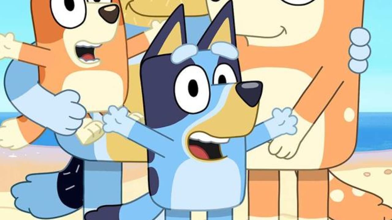Bluey (TV Series) meme template - Bluey