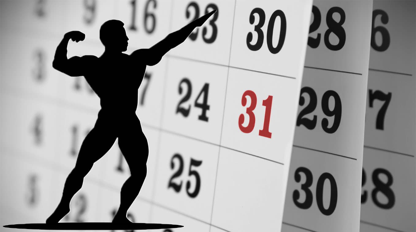 Body Building Forum "Days In A Week" Dispute meme template - Bodybuilding forum math meme