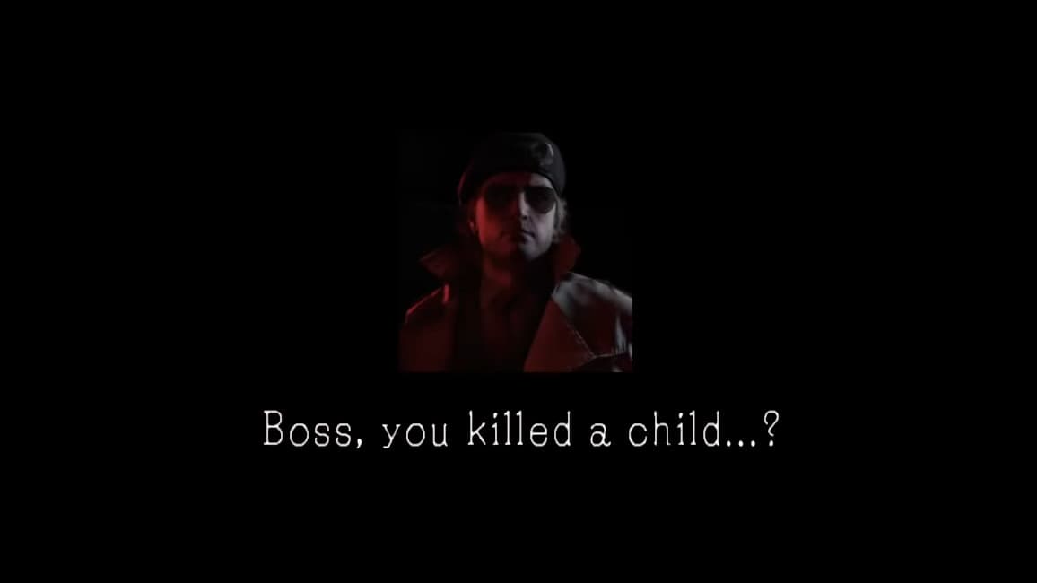 Boss, You Killed A Child...? meme template - Boss You Killed A Child