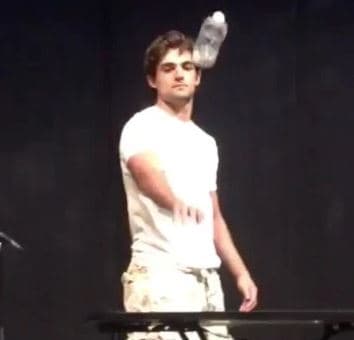Bottle Flipping meme template - Bottle Flipping