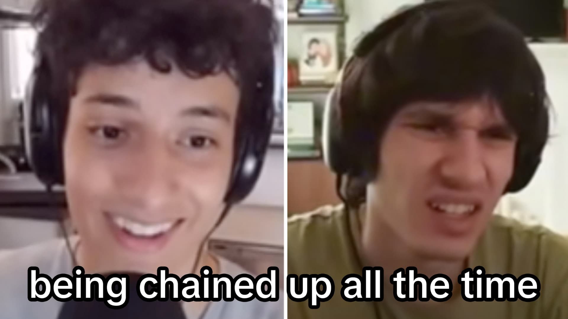 Boys Being Chained Up All the Time or Something meme template - Boys Being Chained Up