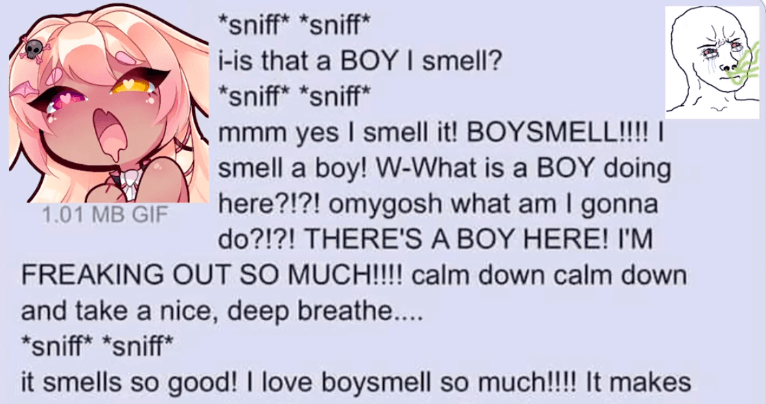 Boysmell meme template - Boysmell