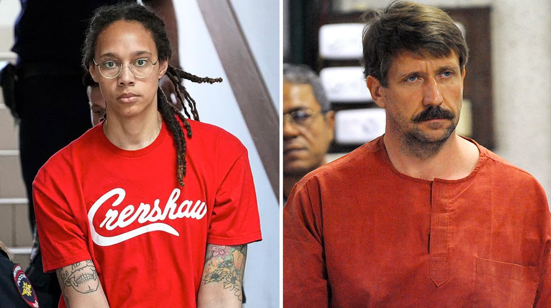 Brittney Griner Detained In Russia / Viktor Bout Swap meme template - Brittney Griner