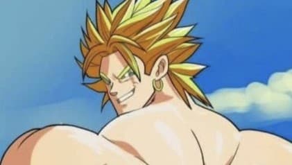 Broly Culo / Broly Ass meme template - Broly Culo