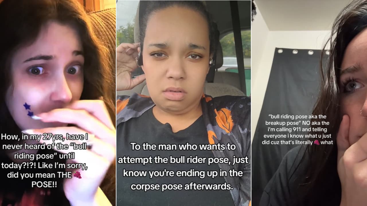 Bull Rider Pose meme template - Bull Rider Pose