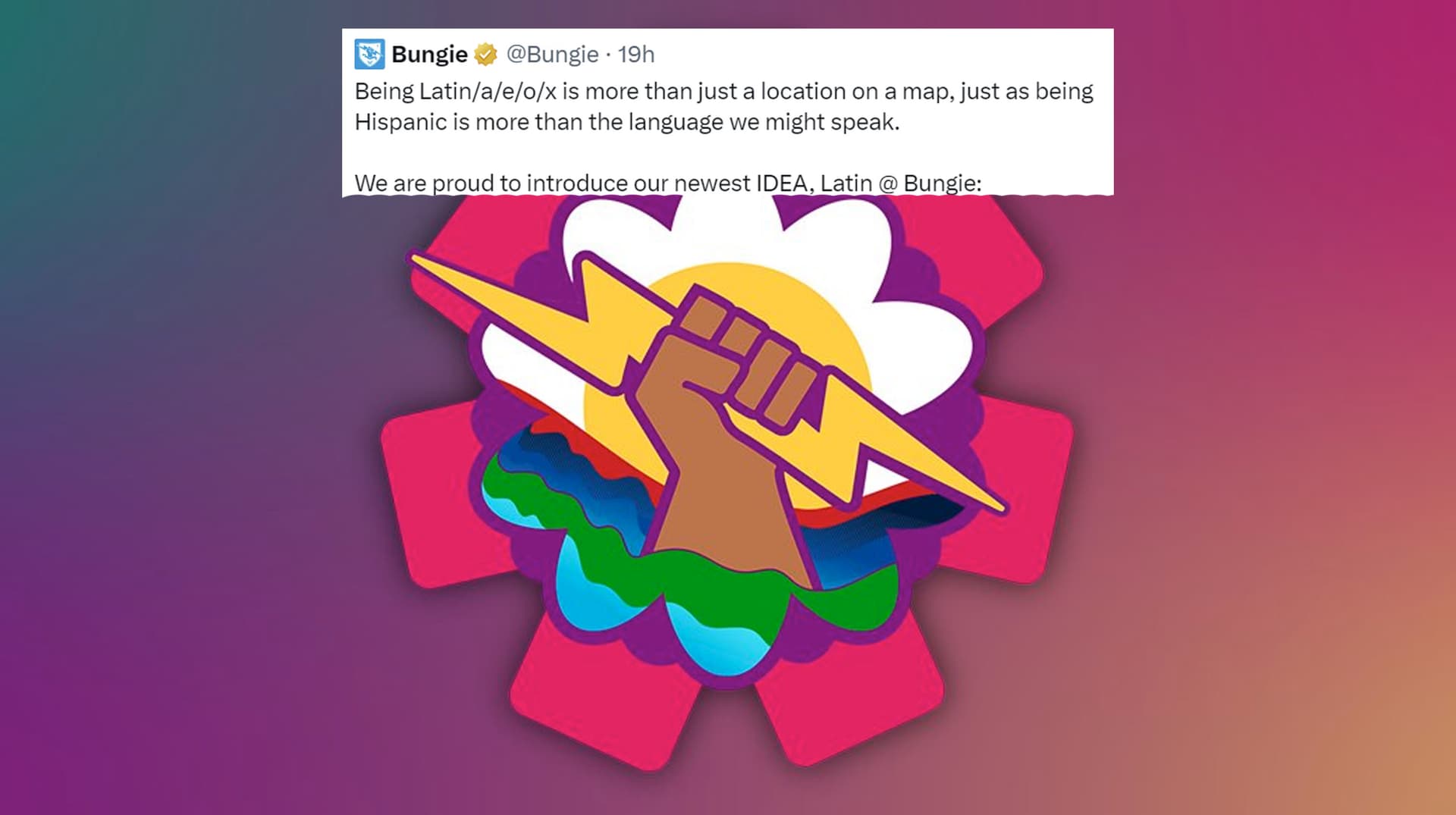 Bungie Latinx Controversy meme template - Bungie Latinx Controversy