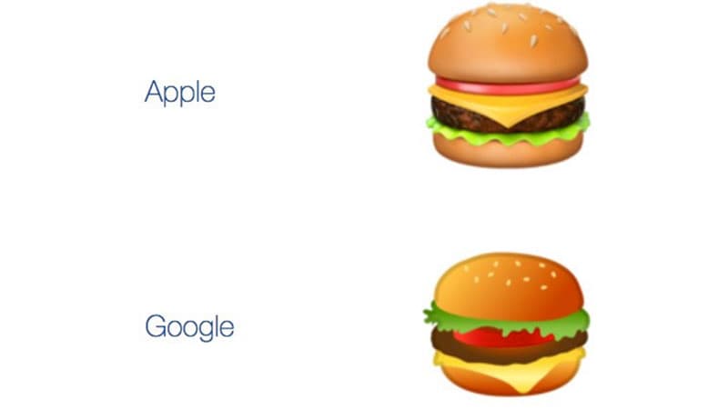 Burger Emoji Debate meme template - Burger Emoji Debate