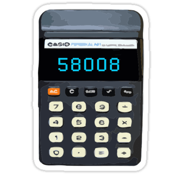 Calculator Spelling meme template - Calculator Spelling