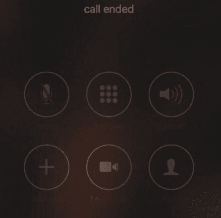 #CallEnded meme template - Call Ended