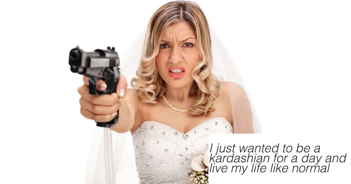 Canadian Susan's $60,000 Bridezilla Wedding meme template - Canadian Susan