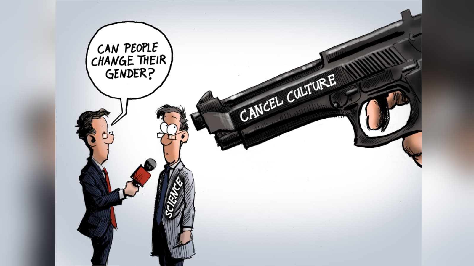 Cancel Culture Gun meme template - Cancel Culture Gun