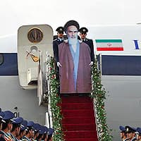 Cardboard Khomeini meme template - Cardboard Khomeini