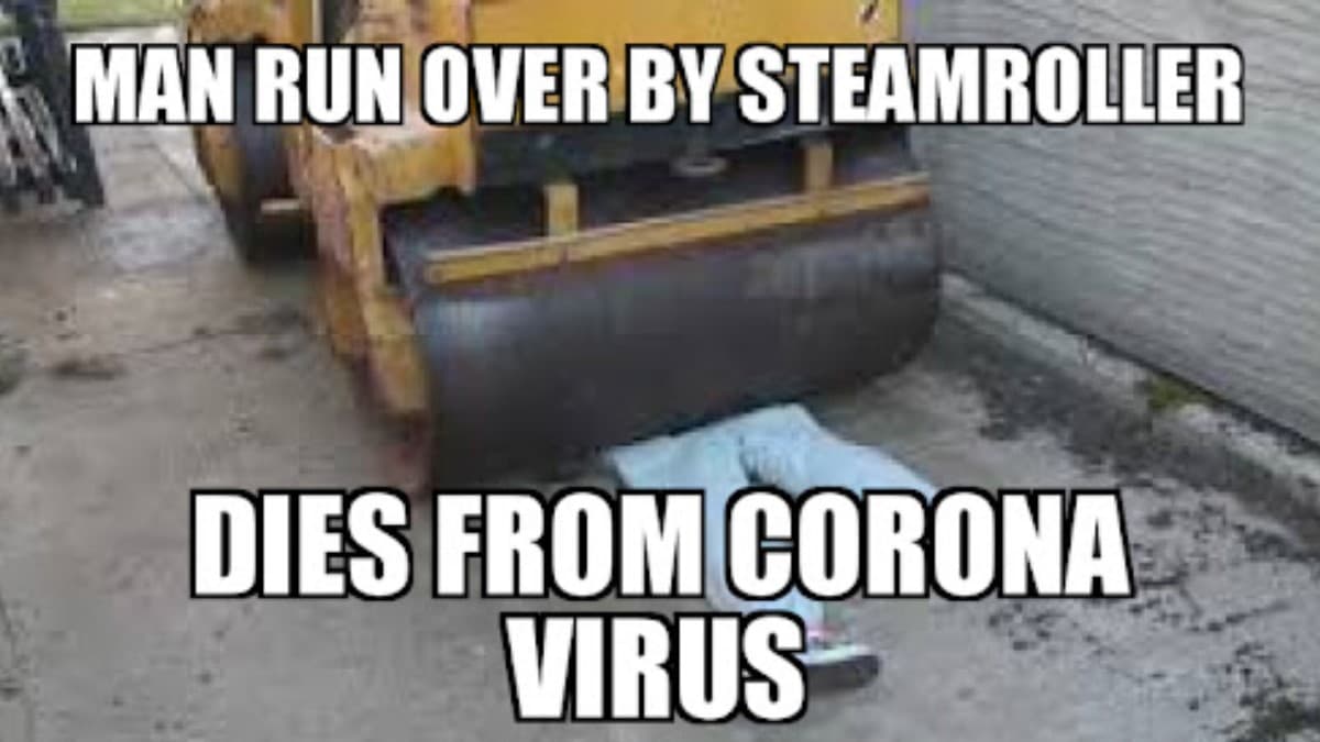 Cause Of Death: COVID meme template - Cause Of Death COVID