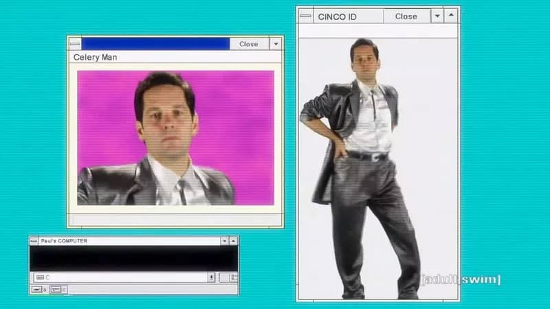 Celery Man meme template - Celery Man