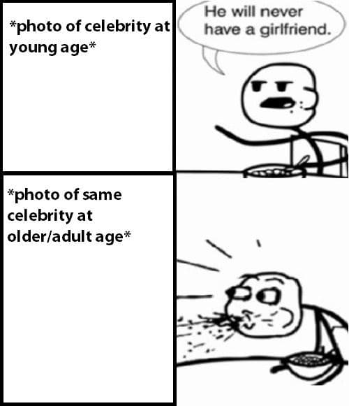 Cereal Guy meme template - Cereal Guy