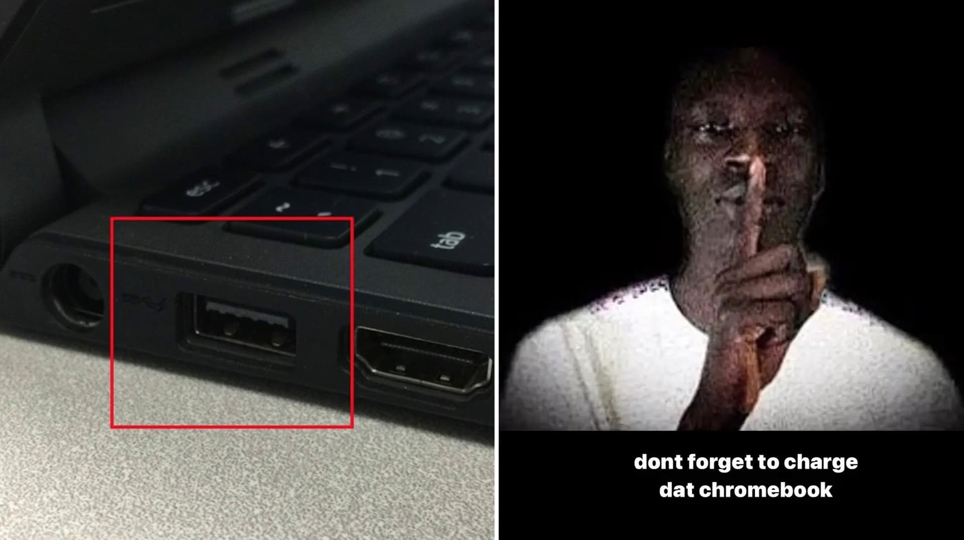 Charge Your Chromebook meme template - Charge Your Chromebook