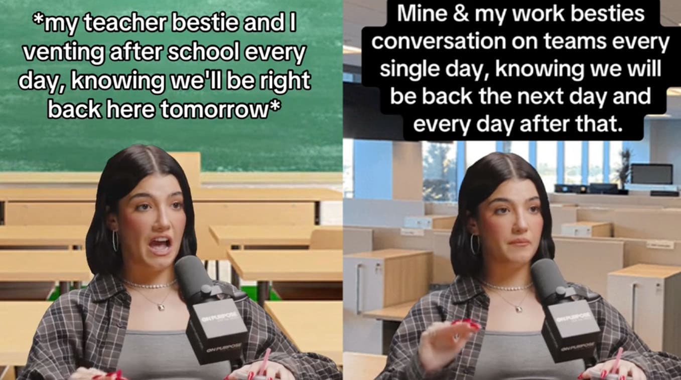 Charli D'Amelio's "I Can't Do This Anymore" meme template - Charli D'Amelio