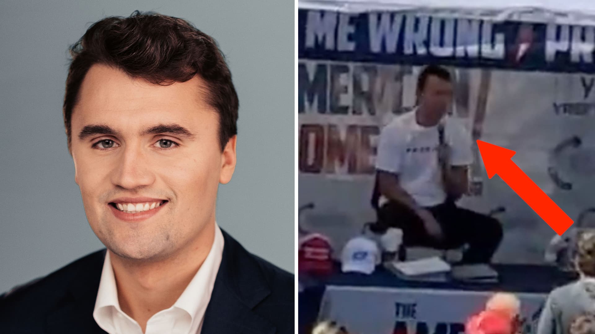Charlie Kirk Shooting at Utah Valley University meme template - Charlie Kirk UVU
