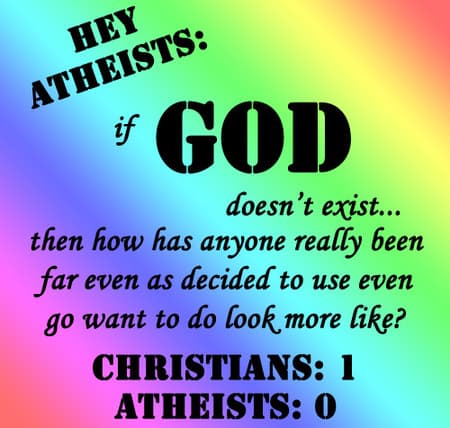 Checkmate, Atheists meme template - Checkmate Atheists