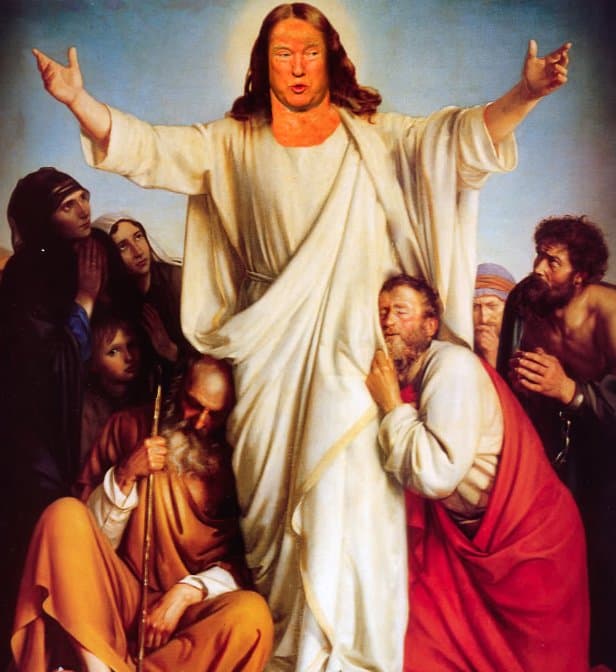 Cheeto Jesus meme template - Cheeto Jesus