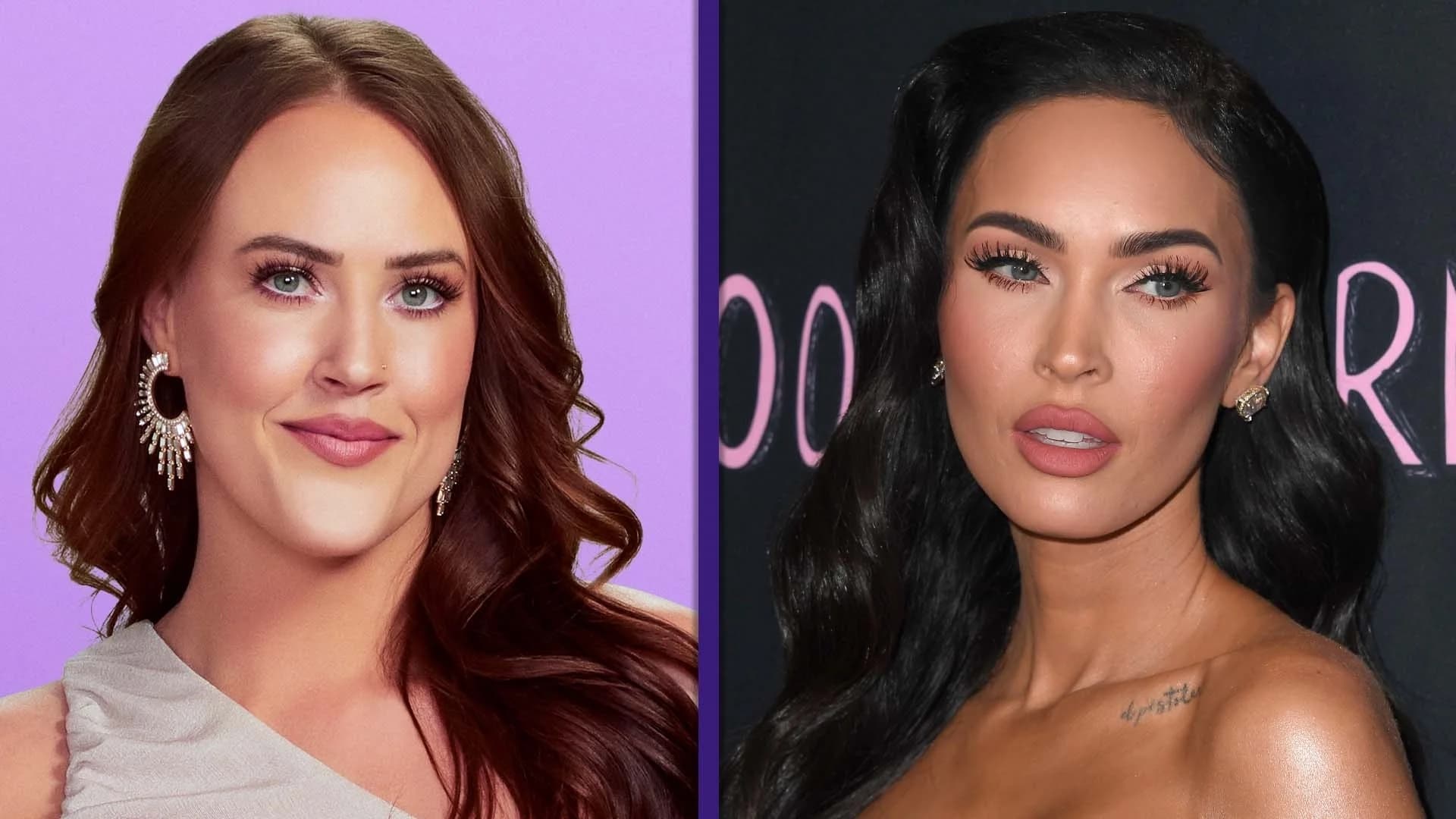 Chelsea "I Look Like Megan Fox" "Love Is Blind" Contestant meme template - Chelsea Megan Fox