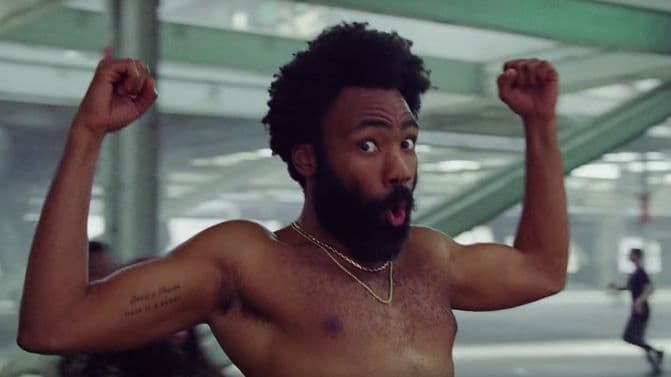 Childish Gambino's "This Is America" meme template - This Is America
