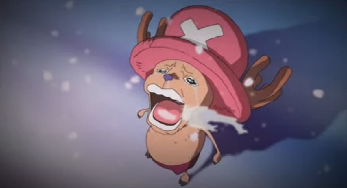 Chopper Crying meme template - Chopper Crying