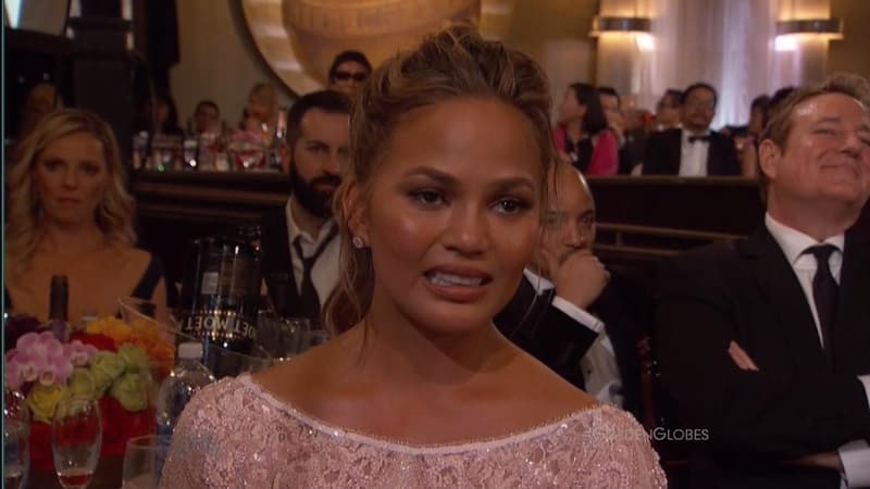 Chrissy Teigen's Cry Face meme template - Chrissy Teigen Cry Face