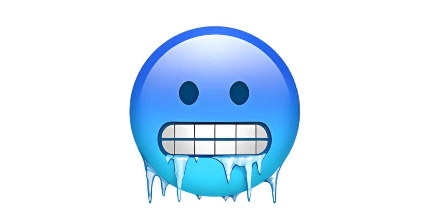 Cold Face Emoji meme template - Cold Face Emoji