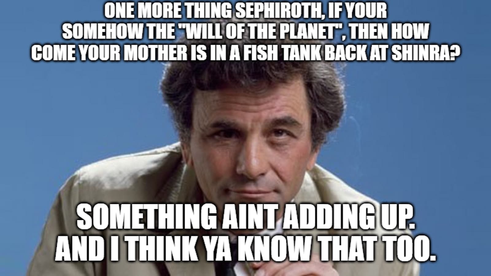 Columboposting meme template - Columboposting