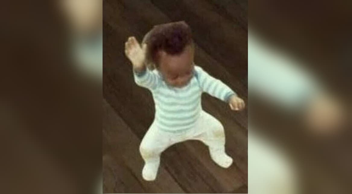 Cringe Ass Nae Nae Baby meme template - Cringe Ass Nae Nae Baby