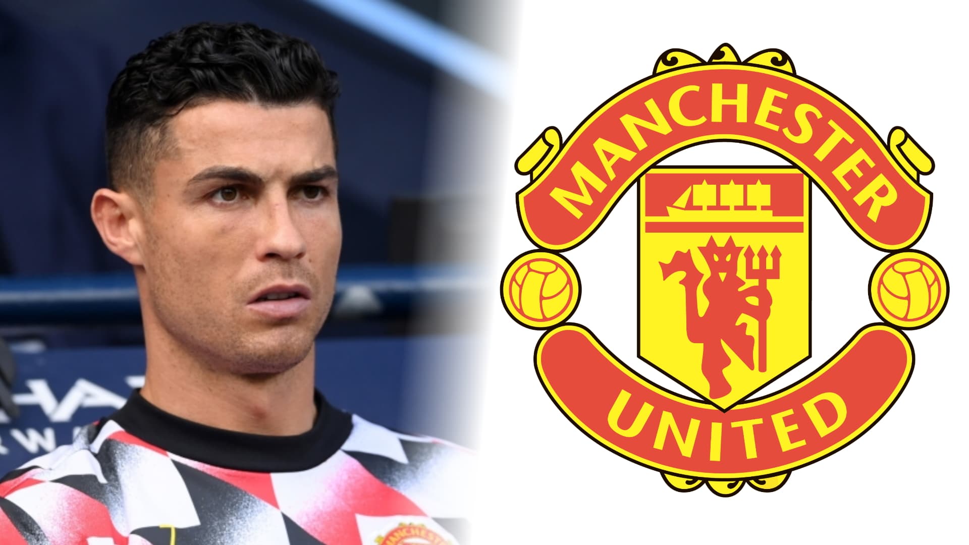 Cristiano Ronaldo vs. Manchester United meme template - Cristiano Ronaldo vs Manchester United